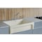 Whitehaus 30" Rvrsbl Sink W/ Elegant Beveled Front Apron On One Side And 2" Lip WHQ5530-BISCUIT - alternate 1